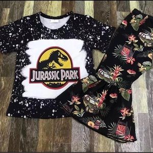 Girls 3 piece set (Jurassic park )